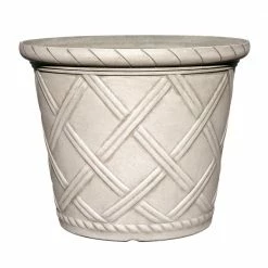 Classic Home & Garden Bingham 10 in. Alabaster Wash Resin Planter Fits 10 in. Drop-N-Decorate Plant -Cheap Good Directions Store alabaster wash classic home garden plant pots hd1400 361r 4f 1000