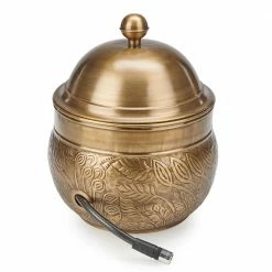 Brass Key West Hose Pot with Lid - by Good Directions 16 Brass Key West Hose Pot with Lid - by Good Directions -Cheap Good Directions Store blue verde good directions hose reels 457ab 458ab 44 1000
