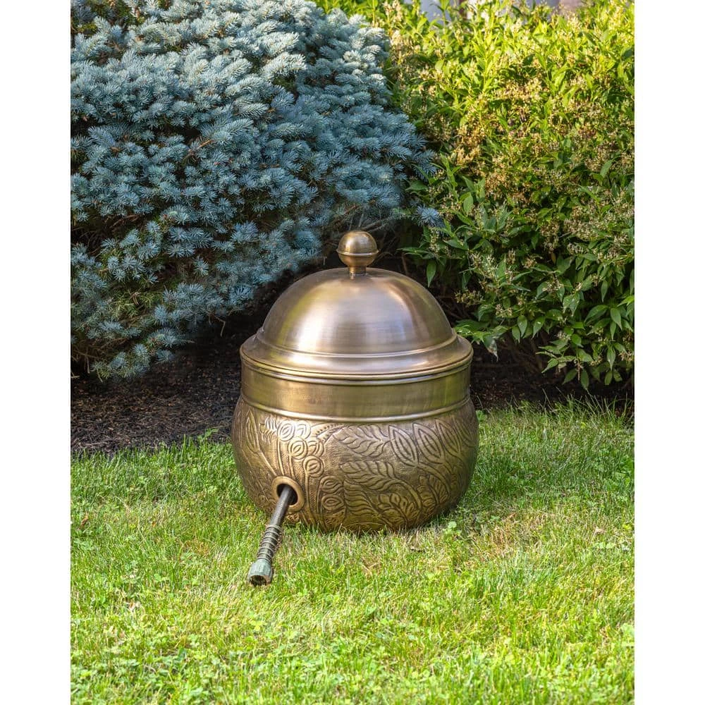 Brass Key West Hose Pot with Lid - by Good Directions 10 Brass Key West Hose Pot with Lid - by Good Directions - Image 9