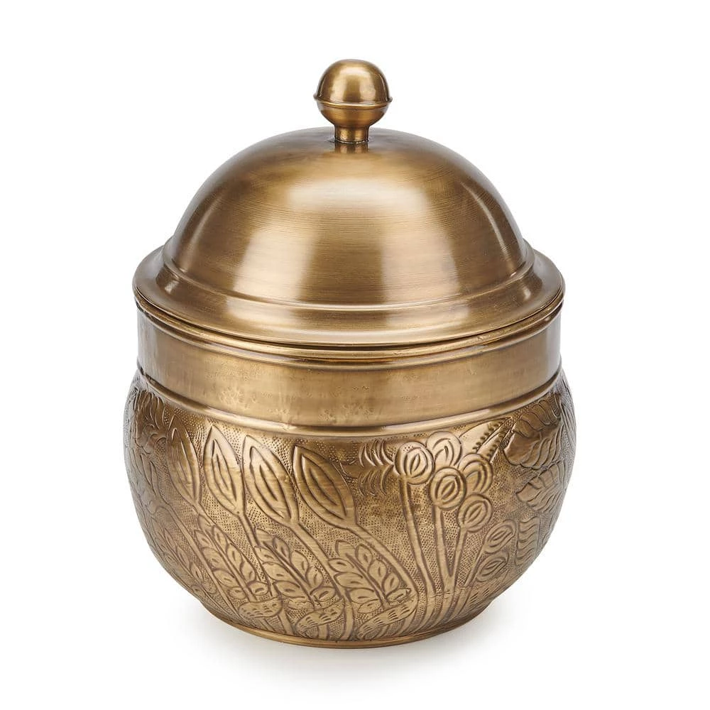 Brass Key West Hose Pot with Lid - by Good Directions 5 Brass Key West Hose Pot with Lid - by Good Directions - Image 4
