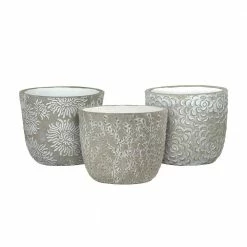 Classic Home & Garden Flora 6 in. Mum Gray Cement Planter with White Interior 13 Classic Home & Garden Flora 6 in. Mum Gray Cement Planter with White Interior -Cheap Good Directions Store cement classic home garden plant pots 31010 089 44 1000