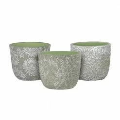 Classic Home & Garden Flora 6 in. Mum Gray Cement Planter with Green Interior 13 Classic Home & Garden Flora 6 in. Mum Gray Cement Planter with Green Interior -Cheap Good Directions Store cement classic home garden plant pots 31010 096 44 1000