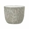 Classic Home & Garden Flora 6 in. Vine Gray Cement Planter with White Interior 2 Classic Home & Garden Flora 6 in. Vine Gray Cement Planter with White Interior -Cheap Good Directions Store cement classic home garden plant pots 31011 089 64 1000
