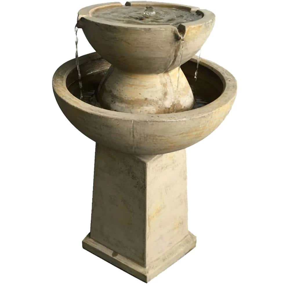Classic Home & Garden Yorkshire Antique Stone Cement Fountain 3 Classic Home & Garden Yorkshire Antique Stone Cement Fountain