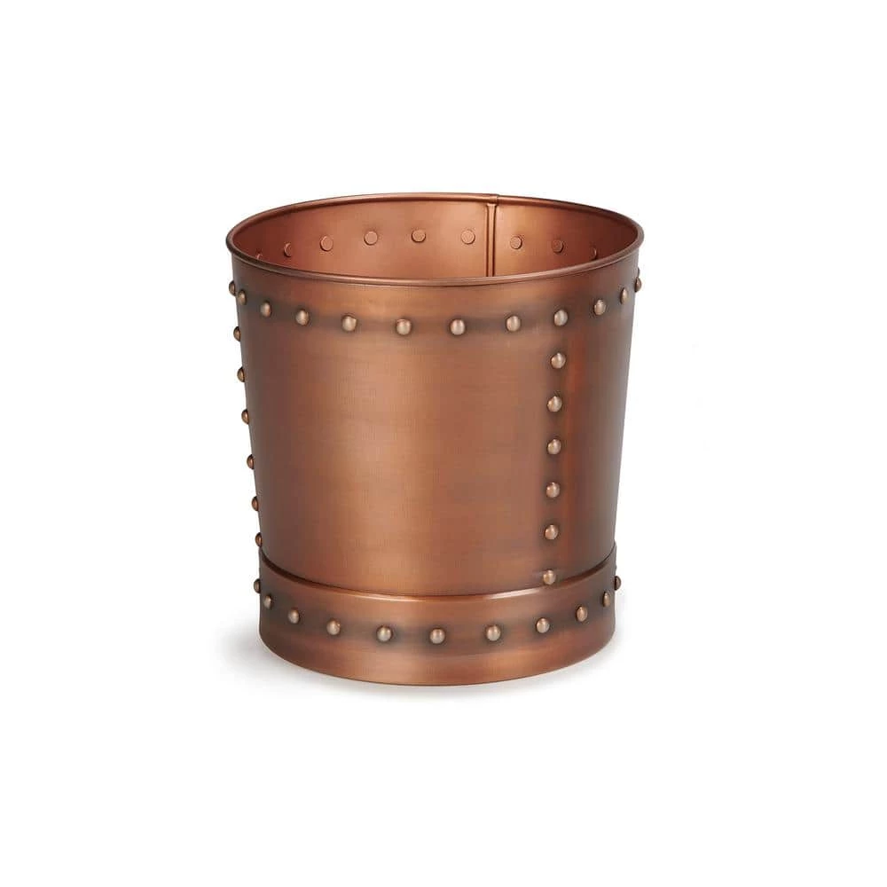 Good Directions Unique 12 in. Steel Riveted Copper Planter for Outdoor or Indoor Use, Garden, Deck, and Patio 3 Good Directions Unique 12 in. Steel Riveted Copper Planter for Outdoor or Indoor Use, Garden, Deck, and Patio