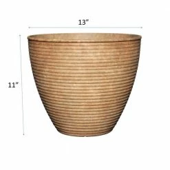 Classic Home & Garden 13 in. Earth Cali Resin Planter -Cheap Good Directions Store earth classic home garden plant pots 4783 188t 1f 1000