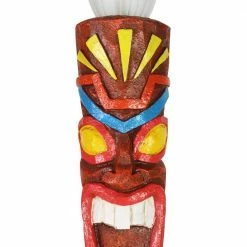 Exhart Tiki LED Flameless Torch on an Automatic Timer 1.7 ft. Multi-Color Resin Garden Stakes (2-Pack) -Cheap Good Directions Store exhart decorative garden stakes 06159 rs 1f 1000