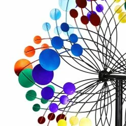 Exhart 24 in. Giant Kinetic Starry Night Garden Stake 14 Exhart 24 in. Giant Kinetic Starry Night Garden Stake -Cheap Good Directions Store exhart decorative garden stakes 11085 rs 4f 1000