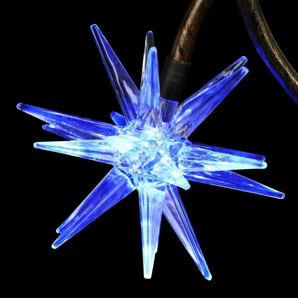 Exhart Solar Triple Starburst 2.75 ft. Patriotic USA Metal Garden Stake 9 Exhart Solar Triple Starburst 2.75 ft. Patriotic USA Metal Garden Stake - Image 7