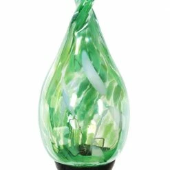 Exhart Solar Pearlized Twist Flame 3.0 ft. Green Metal Garden Stake 15 Exhart Solar Pearlized Twist Flame 3.0 ft. Green Metal Garden Stake -Cheap Good Directions Store exhart decorative garden stakes 13153 rs fa 1000