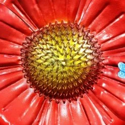 Exhart Flower 2.99 ft. MultiColor Metal Garden Stakes (3-Pack) -Cheap Good Directions Store exhart decorative garden stakes 13379 rs 1f 1000