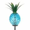 Exhart Solar Pineapple 2.42 ft. Blue Metal Garden Stake 1 Exhart Solar Pineapple 2.42 ft. Blue Metal Garden Stake -Cheap Good Directions Store exhart decorative garden stakes 14163 rs 64 1000