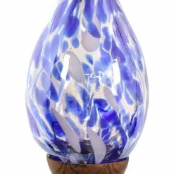 Exhart Solar Pearlized Twist Flame 3.0 ft. Blue Metal Garden Stake -Cheap Good Directions Store exhart decorative garden stakes 14169 rs fa 1000