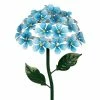 Exhart Solar Hydrangea 1.77 ft. Teal Metal Garden Stake 1 Exhart Solar Hydrangea 1.77 ft. Teal Metal Garden Stake -Cheap Good Directions Store exhart decorative garden stakes 14183 rs 64 1000