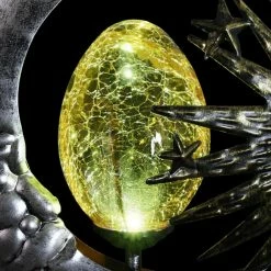 Exhart Solar Sun and Moon 3.17 ft. Silver Metal Garden Stake 18 Exhart Solar Sun and Moon 3.17 ft. Silver Metal Garden Stake -Cheap Good Directions Store exhart decorative garden stakes 14869 rs 76 1000