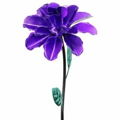 Exhart Spinning Rose 3.25 ft. Purple Metal Garden Stake 15 Exhart Spinning Rose 3.25 ft. Purple Metal Garden Stake -Cheap Good Directions Store exhart decorative garden stakes 15758 rs fa 1000