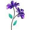 Exhart Double Rose Spinning 3.23 ft. Purple Metal Garden Stake 2 Exhart Double Rose Spinning 3.23 ft. Purple Metal Garden Stake -Cheap Good Directions Store exhart decorative garden stakes 15761 rs 64 1000