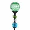 Exhart Solar Crackle Ball and Bead 2.46 ft. Green Metal Garden Stake 1 Exhart Solar Crackle Ball and Bead 2.46 ft. Green Metal Garden Stake -Cheap Good Directions Store exhart decorative garden stakes 16733 rs 64 1000
