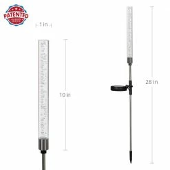 Exhart Solar Bubble Stick 2.81 ft. MultiColor Plastic Garden Stakes 2-Pack 14 Exhart Solar Bubble Stick 2.81 ft. MultiColor Plastic Garden Stakes 2-Pack -Cheap Good Directions Store exhart decorative garden stakes 17749 rs 44 1000