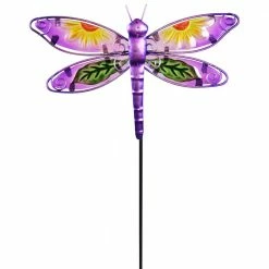Exhart Glass and Metal Butterfly Assorted Garden Stakes (Set of 4) 11 Exhart Glass and Metal Butterfly Assorted Garden Stakes (Set of 4) -Cheap Good Directions Store exhart decorative garden stakes 20019 rs 1f 1000
