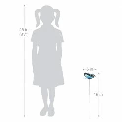 Exhart WindyWings Butterfly Assortment 1.31 ft. Multi-Color Plastic Plant Stakes (6-Pack) 11 Exhart WindyWings Butterfly Assortment 1.31 ft. Multi-Color Plastic Plant Stakes (6-Pack) -Cheap Good Directions Store exhart decorative garden stakes 50106 rs 4f 1000