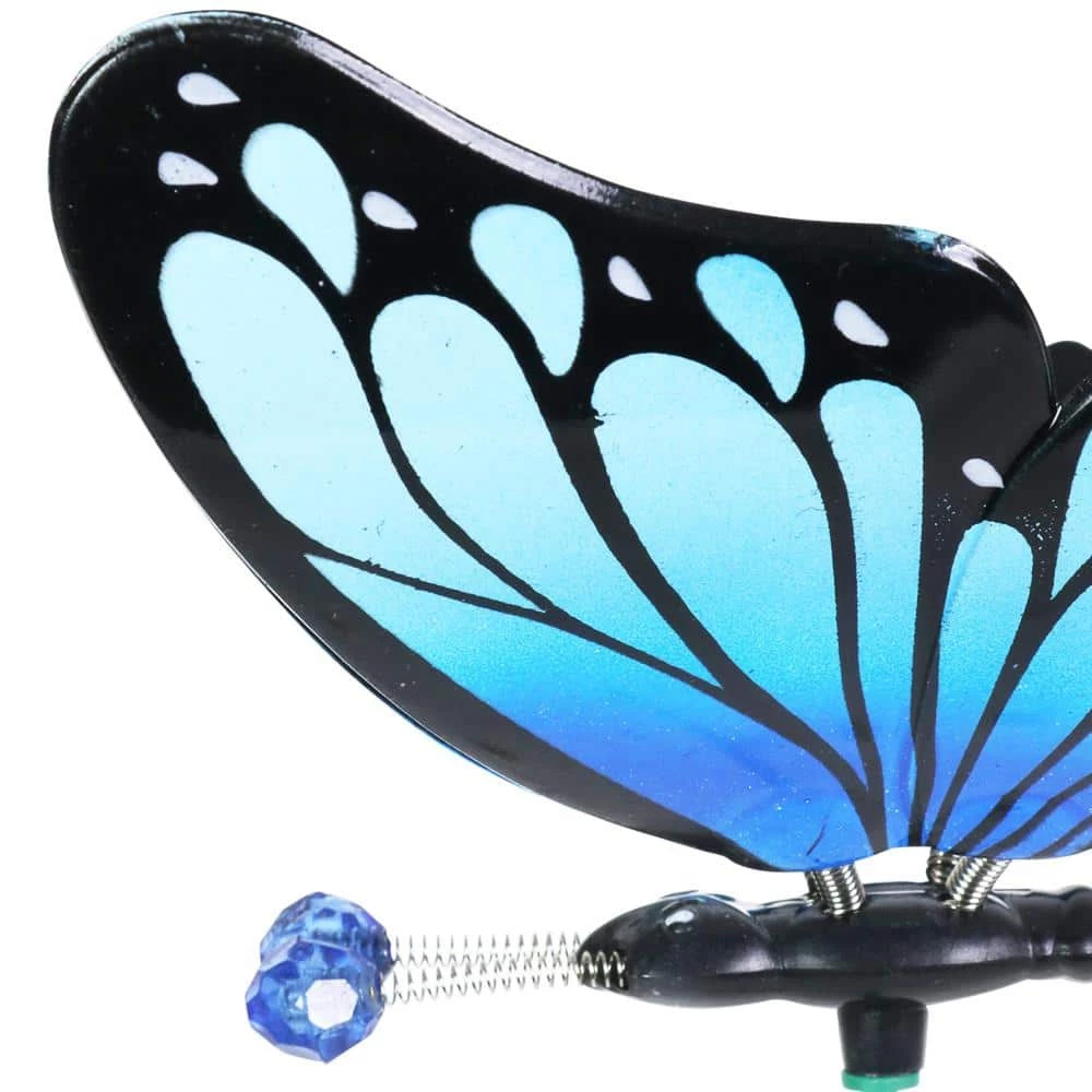 Exhart WindyWings Butterfly Assortment 1.31 ft. Multi-Color Plastic Plant Stakes (6-Pack) 8 Exhart WindyWings Butterfly Assortment 1.31 ft. Multi-Color Plastic Plant Stakes (6-Pack) - Image 6