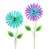 Exhart Zinnia Flower with Jewel Center 1.31 ft. Multi-Color Metal Plant Stakes (2-Pack) 2 Exhart Zinnia Flower with Jewel Center 1.31 ft. Multi-Color Metal Plant Stakes (2-Pack) -Cheap Good Directions Store exhart decorative garden stakes 50980 rs 64 1000