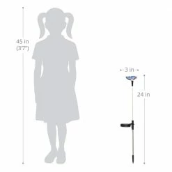 Exhart 2.02 ft. Solar Fiber Optic Butterfly Assortment with Color Changing LEDs Multi-Color Plastic Plant Stakes (3-Pack) 17 Exhart 2.02 ft. Solar Fiber Optic Butterfly Assortment with Color Changing LEDs Multi-Color Plastic Plant Stakes (3-Pack) -Cheap Good Directions Store exhart decorative garden stakes 55148 rs 1f 1000