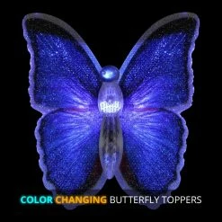 Exhart 2.02 ft. Solar Fiber Optic Butterfly Assortment with Color Changing LEDs Multi-Color Plastic Plant Stakes (3-Pack) 18 Exhart 2.02 ft. Solar Fiber Optic Butterfly Assortment with Color Changing LEDs Multi-Color Plastic Plant Stakes (3-Pack) -Cheap Good Directions Store exhart decorative garden stakes 55148 rs 44 1000