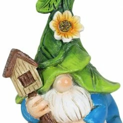 Exhart Leaf Hat Gnomes Sitting on Mushrooms 0.75 ft. Multi-Color Resin Plant Stakes (3-Pack) 15 Exhart Leaf Hat Gnomes Sitting on Mushrooms 0.75 ft. Multi-Color Resin Plant Stakes (3-Pack) -Cheap Good Directions Store exhart decorative garden stakes 70633 rs 1f 1000