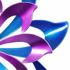 Exhart 5.77 ft. Double Pinwheel Garden Kinetic Spinner Multi-Color Metal Garden Stake 10 Exhart 5.77 ft. Double Pinwheel Garden Kinetic Spinner Multi-Color Metal Garden Stake -Cheap Good Directions Store exhart decorative garden stakes 72773 rs 4f 1000