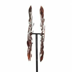 Exhart 5.77 ft. Infinity Double Sunflower Spinner Bronze Metal Garden Stake 12 Exhart 5.77 ft. Infinity Double Sunflower Spinner Bronze Metal Garden Stake -Cheap Good Directions Store exhart decorative garden stakes 73253 rs 44 1000