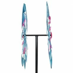 Exhart 5.77 ft. Double Kinetic Garden Spinner Multi-Color Metal Garden Stake 13 Exhart 5.77 ft. Double Kinetic Garden Spinner Multi-Color Metal Garden Stake -Cheap Good Directions Store exhart decorative garden stakes 73647 rs 44 1000