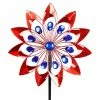 Exhart Double Windmill Kinetic Spinner 5.77 ft. Patriotic USA Metal Garden Stake 1 Exhart Double Windmill Kinetic Spinner 5.77 ft. Patriotic USA Metal Garden Stake -Cheap Good Directions Store exhart decorative garden stakes 74260 rs 64 1000
