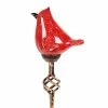 Exhart Solar Red Cardinal with Finial 2.58 ft. Red Metal Garden Stake 1 Exhart Solar Red Cardinal with Finial 2.58 ft. Red Metal Garden Stake -Cheap Good Directions Store exhart decorative garden stakes 74335 rs 64 1000
