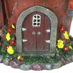 Exhart Solar Fairy House Flower Pot Statue 21 Exhart Solar Fairy House Flower Pot Statue -Cheap Good Directions Store exhart garden statues 12060 rs 1f 1000