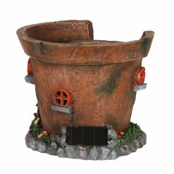 Exhart Solar Fairy House Flower Pot Statue 18 Exhart Solar Fairy House Flower Pot Statue -Cheap Good Directions Store exhart garden statues 12060 rs 66 1000