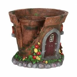 Exhart Solar Fairy House Flower Pot Statue 24 Exhart Solar Fairy House Flower Pot Statue -Cheap Good Directions Store exhart garden statues 12060 rs 76 1000