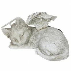 Exhart Solar Sleeping Cat Angel Statue 20 Exhart Solar Sleeping Cat Angel Statue -Cheap Good Directions Store exhart garden statues 14734 rs 44 1000