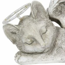 Exhart Solar Sleeping Cat Angel Statue 18 Exhart Solar Sleeping Cat Angel Statue -Cheap Good Directions Store exhart garden statues 14734 rs 4f 1000
