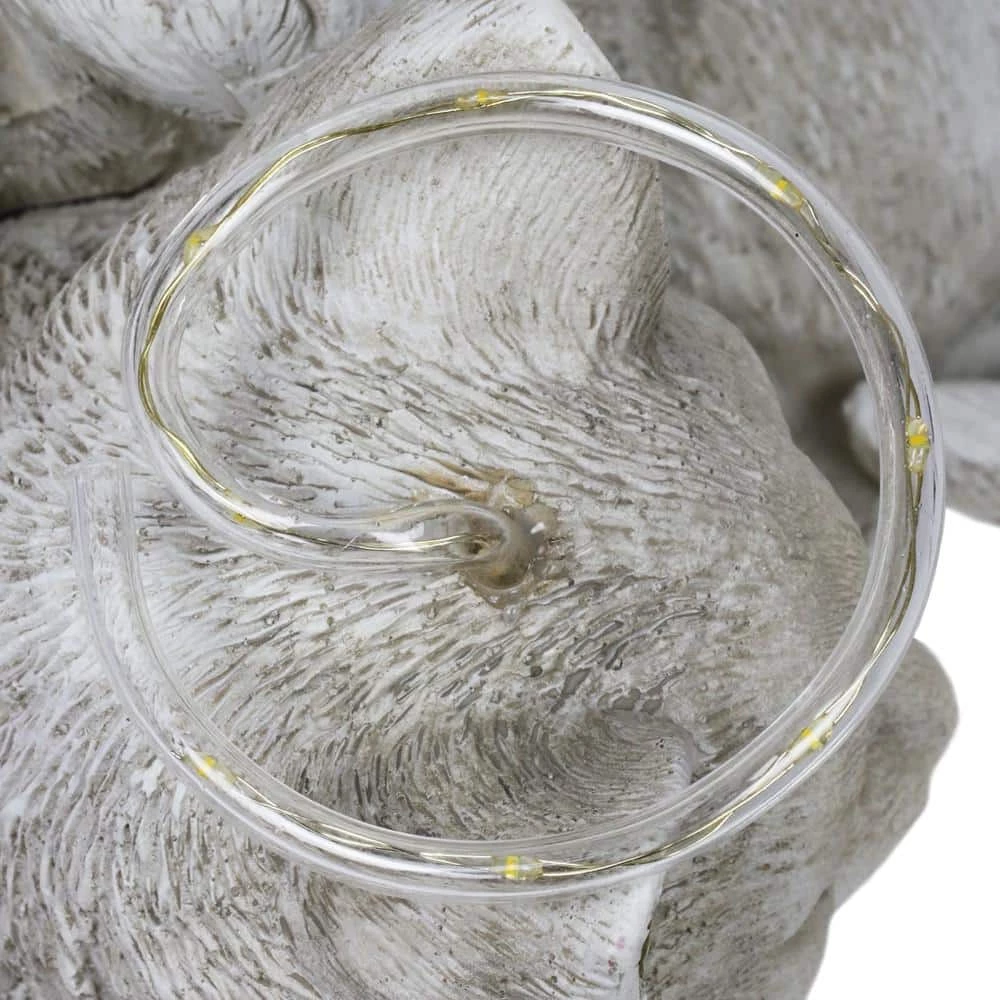 Exhart Solar Sleeping Cat Angel Statue 5 Exhart Solar Sleeping Cat Angel Statue - Image 3