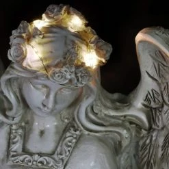 Exhart Solar Halo Angel with Girl Garden Statue 15 Exhart Solar Halo Angel with Girl Garden Statue -Cheap Good Directions Store exhart garden statues 15643 rs a0 1000