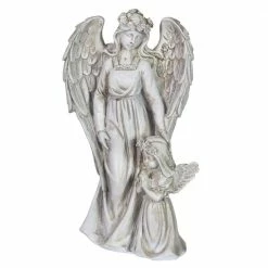 Exhart Solar Halo Angel with Girl Garden Statue 21 Exhart Solar Halo Angel with Girl Garden Statue -Cheap Good Directions Store exhart garden statues 15643 rs fa 1000