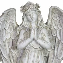 Exhart LED Halo Angel with Boy with Timer Garden Statue 18 Exhart LED Halo Angel with Boy with Timer Garden Statue -Cheap Good Directions Store exhart garden statues 15644 rs 4f 1000