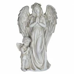 Exhart LED Halo Angel with Boy with Timer Garden Statue 21 Exhart LED Halo Angel with Boy with Timer Garden Statue -Cheap Good Directions Store exhart garden statues 15644 rs fa 1000