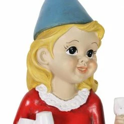 Exhart Solar Good Time Gals Wine Gnome Garden Statue 18 Exhart Solar Good Time Gals Wine Gnome Garden Statue -Cheap Good Directions Store exhart garden statues 16019 rs 44 1000