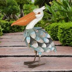 Exhart Wood and Metal Pelican Garden Statue -Cheap Good Directions Store exhart garden statues 18342 rs 31 1000