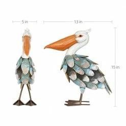 Exhart Wood and Metal Pelican Garden Statue -Cheap Good Directions Store exhart garden statues 18342 rs fa 1000