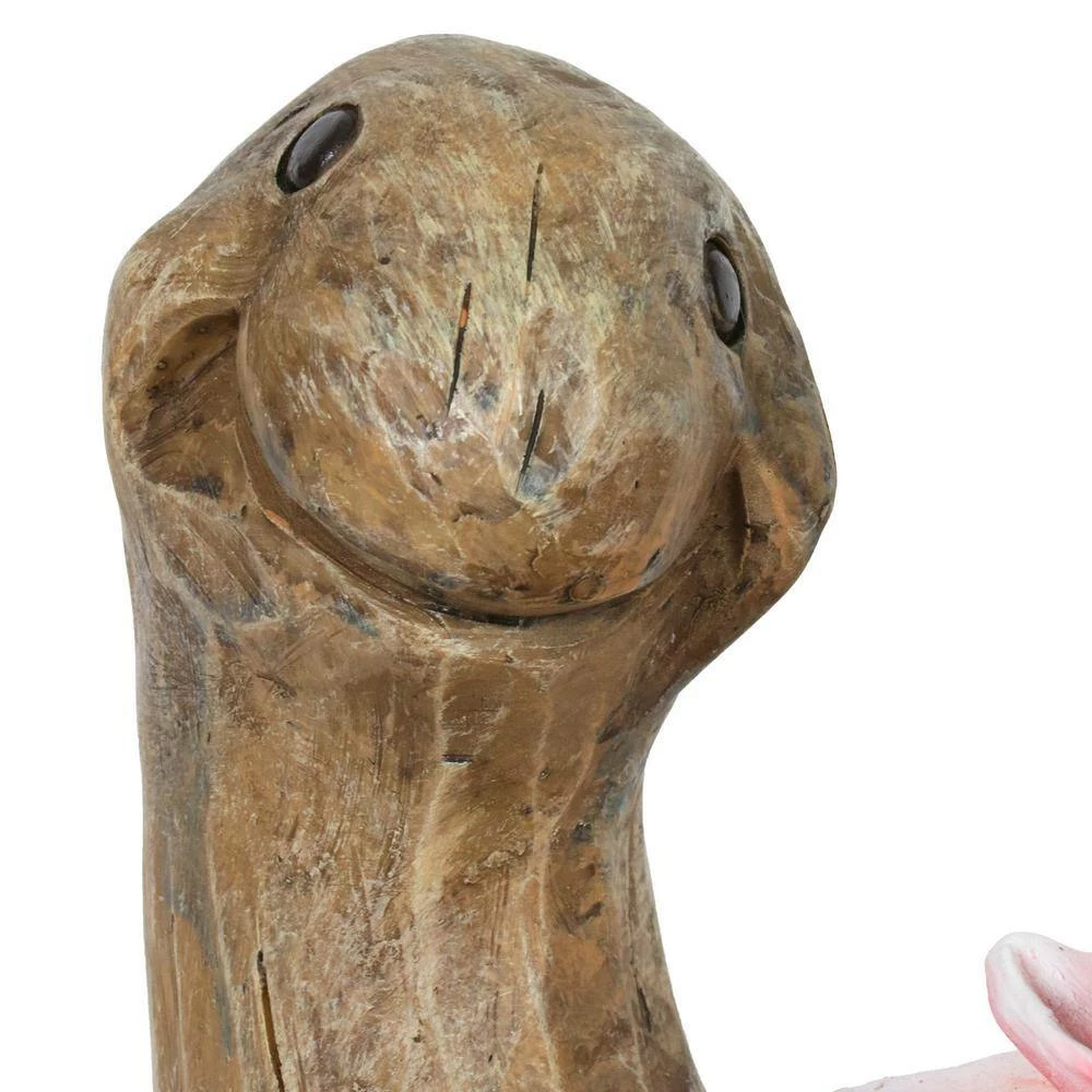 Exhart Solar Turtle with Color Changing Butterfly Garden Statue 9 Exhart Solar Turtle with Color Changing Butterfly Garden Statue - Image 7