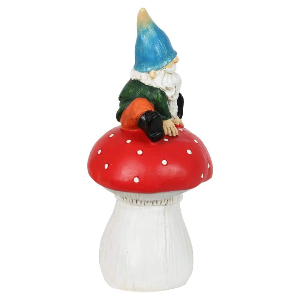Exhart Mushroom Gnomes Garden Statue 2-Pack 11 Exhart Mushroom Gnomes Garden Statue 2-Pack - Image 9